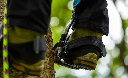 Notch Steel Climbers Ergonomic Gaffs 20+ Cuff Adjustment Points - size: Short (Pole Gaffs)