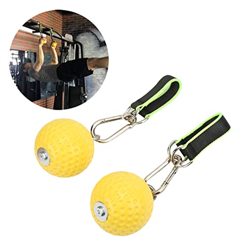 Versatile Pull Up Grips Sphere Set with Webbing Buckle - Perfect for Enhancing Grip Strength and Forearm Muscles for Climbers and Athletes