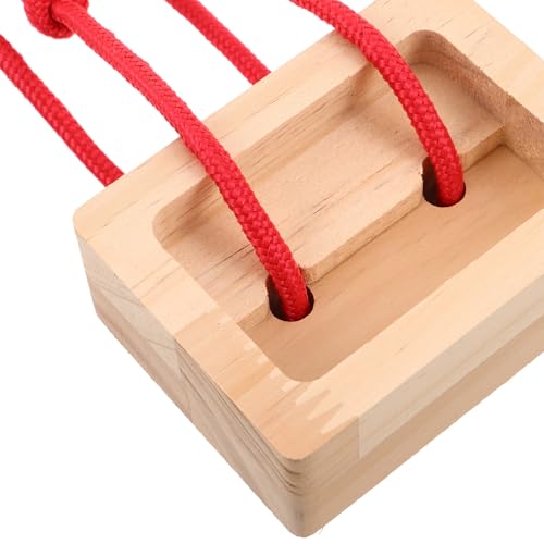 2Pcs Wooden Hangboard Rock Climbing - Hang Board for Climbing | Fingerboard | Arm Workout & Pull-Up Training | Bouldering Present Khaki - color: Khaki