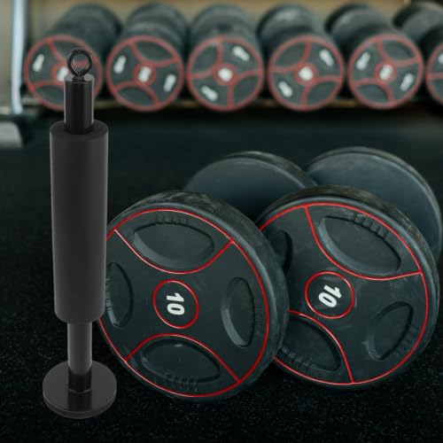 Luxshiny Fitness Loading Pin with Carabiner Steel Arm Muscle Training Accessories Easy to Use Gym Weight Lifting Equipment for Fitness Workouts