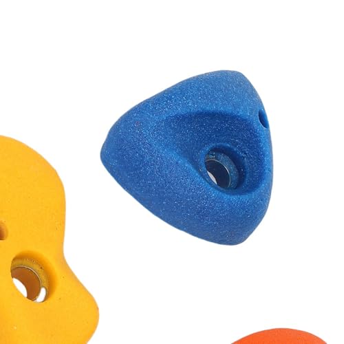 Keenso Kids Resin Salbing Holds Set with Unique Forms for Internal External Walls, 5 Pcs Rock Wall Grips Kit for Children