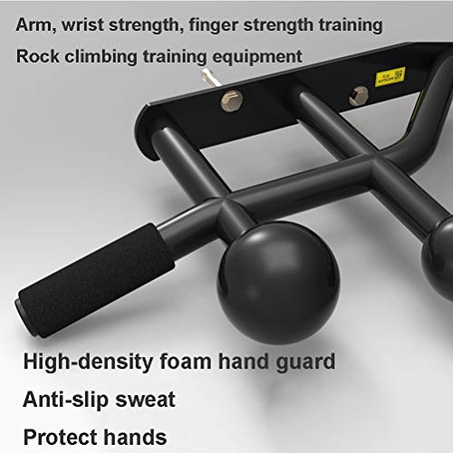 Pull-Up Bars Wall-Mounted Horizontal Bar, Multi-Position Pull-ups, Multi-Function Finger Force Wrist Climbing Training Equipment, Stable Structure, Safe Load,