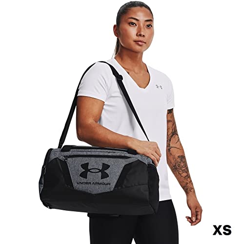 Under Armour Undeniable 5.0 Duffle - color: Pitch Gray Medium Heather (012)/Black, size: Small (40L)