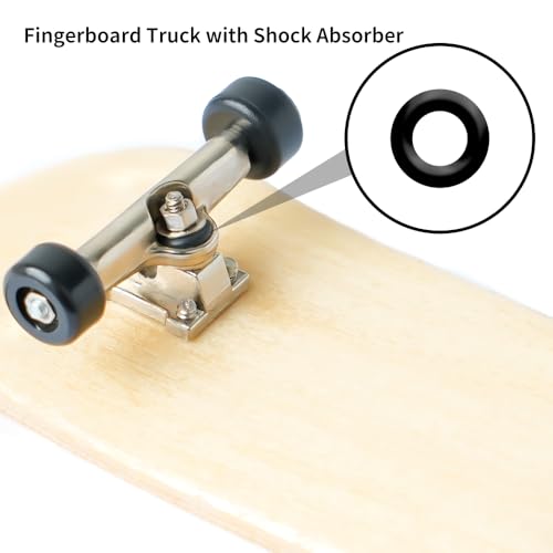 12 PCS Pro 32mm Fingerboard Wooden Board Professional Mini Finger Skateboard Set of 12 - color: 12pcs
