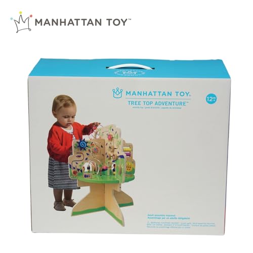 Manhattan Toy Tree Top Adventure Activity Center 22.50 x 18.00 x 18.00 Inches