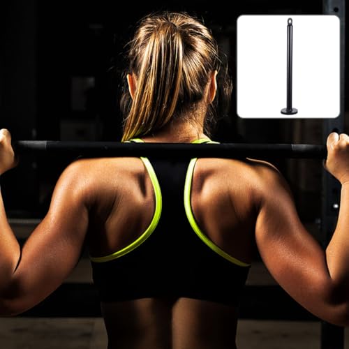 Gym Weight Loading Pin Barbell Plate Holder 20mm Diameter X 220mm Length Fitness Pulley Machine Accessory for Home and Commercial Workout Equipment