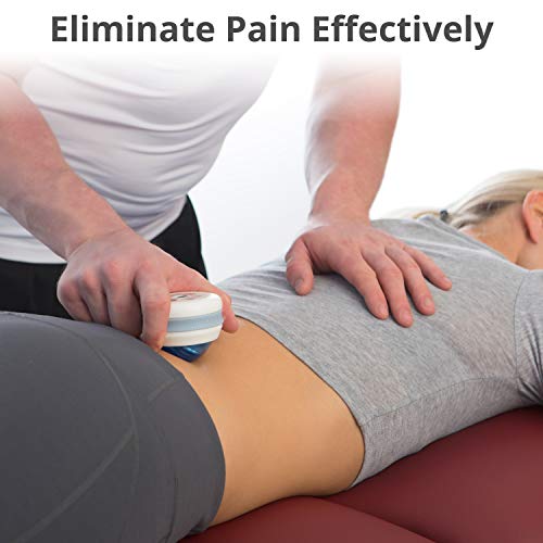 Body Back FSA Eligible Manual Massage Roller Ball | Deep Tissue Roller & Lacrosse Ball - Handheld Massager for Sore Muscles & Joint Pain | 360° Mobility Therapy Ball for Athletes & Fitness Recovery - color: Blue
