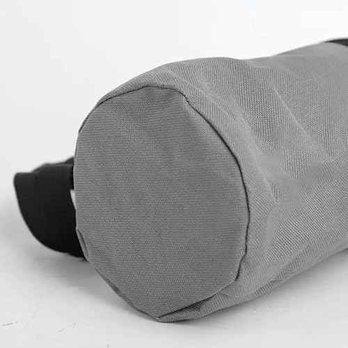 Waterproof Magnesia Sack with Belt Climbing Chalk Bag Magnesia Powder Pouch for Mountaineering Travel Sports Fitness Golf - color: Gray