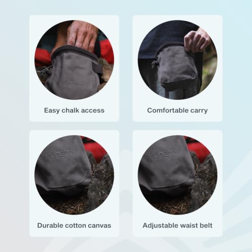 Rungne Craft Chalk Bag - color: Grey