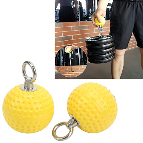 Pull Up Ball Grips, Anti Slip Climbing Pull Up Balls for Forearm Grip Strength Training, PU and Steel Hand Grip Exerciser with Carrying Bag for Gym Rock Climbing Athletes - size: 72mm model