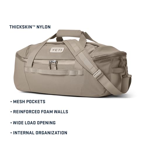 YETI Crossroads Duffel Bag - color: Cape Dark Taupe, size: 40L