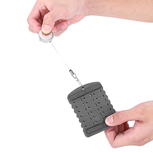 Fishing Hook Storage Foam Lightweight Compact Hanging Board Professional Fishing Accessory for Enthusiasts