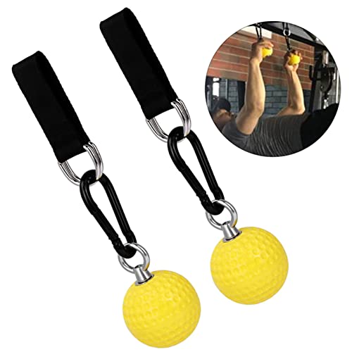 Pull Up Ball Grip,Non Slip Rock Climbing Holds Pull Up Ball for Strength Training Attachment,good grip feeling and even distribution of concave points on the surface,200KG