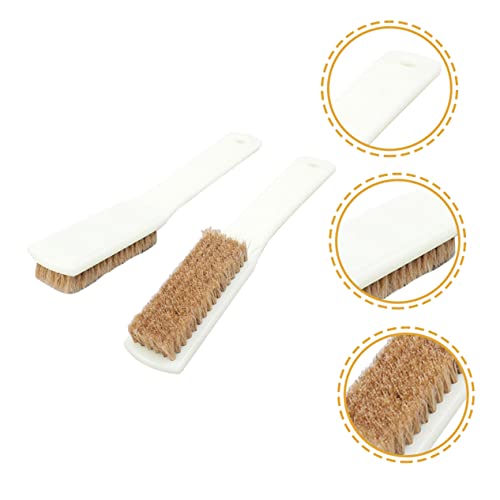 Homoyoyo 2pcs Climbing Rocks Brush Boars Hair Cleaning Tool for Sports Climbing Outdoor Cleaning
