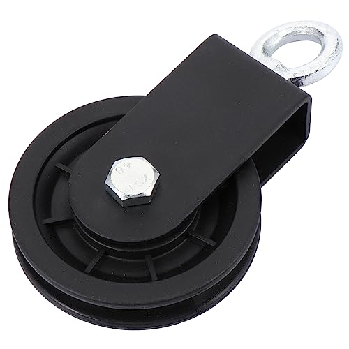 Zerodeko Aluminum Alloy Swivel Groove Wheel Pulley for Strength Training High-Performance Lifting Pulley Bearing Fitness Equipment Accessory for Home Gym