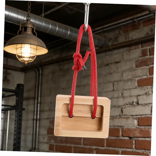 Veemoon 2pcs Portable Wooden Hangboard Rock Climbing Fingerboard for Climbers Climbing Training Equipment Indoor and Outdoor Bouldering Grip Strength