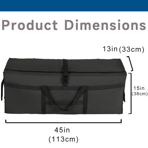 Arxus Large Duffel Bag, Waterproof Carry on Weekend Overnight Storage Bag over Luggage for Airline, Travel, Camping, Moving - color: 180L-Black