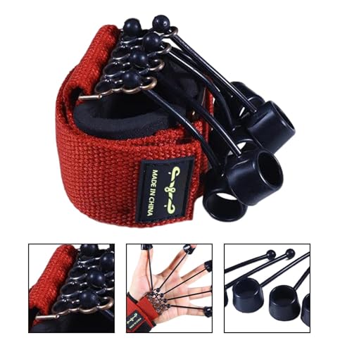Grip Strength Exerciser Silicone Finger Grip Trainer Extensor Stretching | Adjustable for Wrist Physical Rehabilitation, Adults Hand Cramps Recovery, Men Women - color: 60 pounds