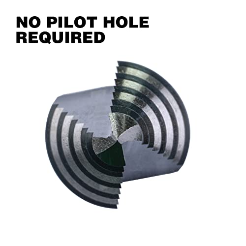 1/8"-1/2" Quick Change M2 Step Drill Bit Unibit Hole Drilling - size: 1/8" - 1/2"