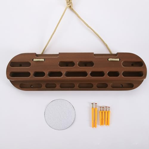 Hangs Board Wrist and Forearm Strengthener Indoor Rock Climbing Fingerboard Hand Strengthener Equipment Easy to Use Hand Equipment Climbing Hangs Board