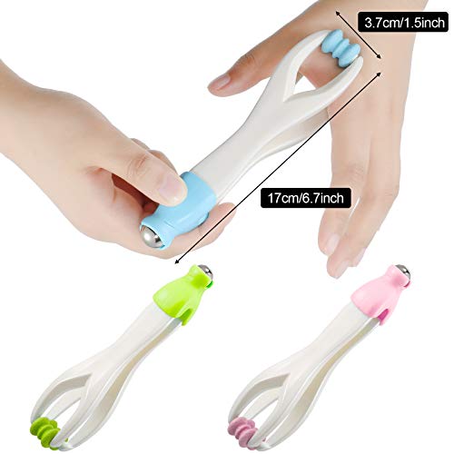 Nuanchu 3 Pieces Finger Wrist and Hand Massager Hand Massage Roller Tools Handheld Blood Circulation Tools for Man and Woman