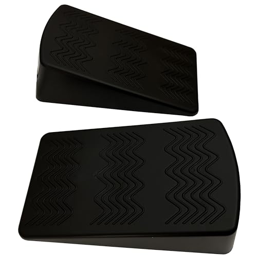 Squat Wedge Block Pairs, YOGA Pilates Block Slant Board Calf Stretcher, Exercise Ramps for Weightlifting, Squat Wedges, Home Gym, Weight Lifting & Yoga
