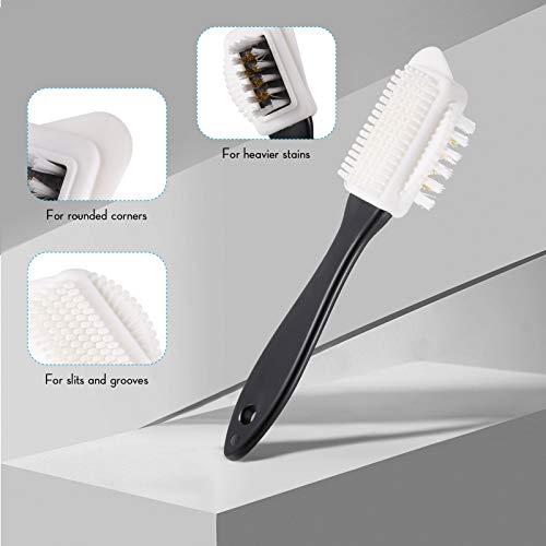 6 Pcs Suede and Nubuck Brush Kit and Eraser Set for Cleaning Shoes Boots High Heels