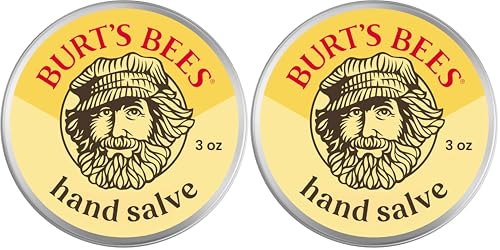 Burt's Bees 100% Natural Beeswax Hand Salve,3 Oz (Package May Vary),(Pack of 2) - size: 3 Ounce (Pack of 2)