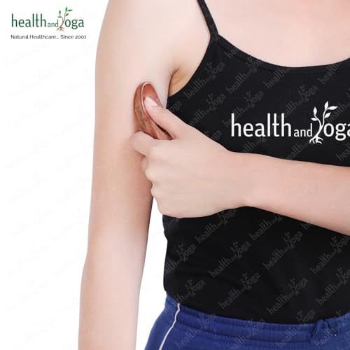 HealthAndYoga™ NatureSooth Handcrafted Wood Thumb Saver Massager - Effective Deep Tissue, Point & Trigger Point Massage for Pain Relief - Skin Friendly and Earth-Friendly Hand Massager Tool