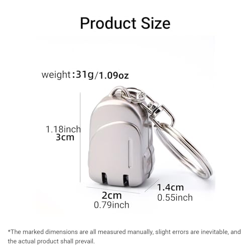 Folding Nail Clipper Mini Backpack Travel - 1 Pc Stainless Steel Keychain, Daily Carry Accessory