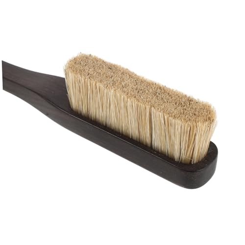 Healifty Climbing Chalk Brush for Rock Cleaning with Ultra-Dense Boar Hair Bristles and Wooden Handle, Bouldering Brush Tool for Outdoor Adventure and Professional Climbers