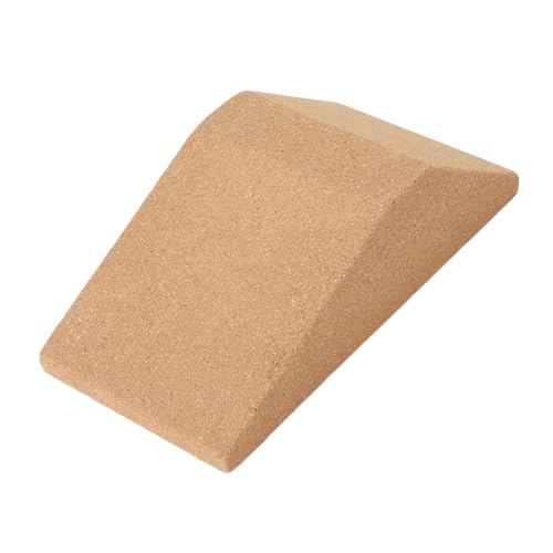 Squat Wedge Block, Slant Board For Squats Cork Squat Wedge Block Calf Raise Block Professional Balance Training Bodybuilding Non Slip High Density Workout Brick For Fitness