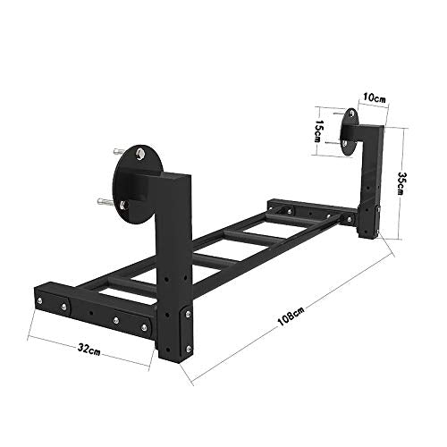 Pull-Up Bars Wall-mounted Horizontal Bars And Parallel Bars Climbing Frame, Cross-beam Steel, Exercise Equipment For Home Gym, Safe Load 300KG (Size : Style 3) - size: Style 1