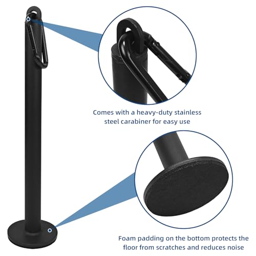 LFJ Weight Loading Pin with Carabiner fit 1 inch and 2 inch Olympic Weight Plate for Cable Pulley System LAT Pulldown - style: Fit Two Plates
