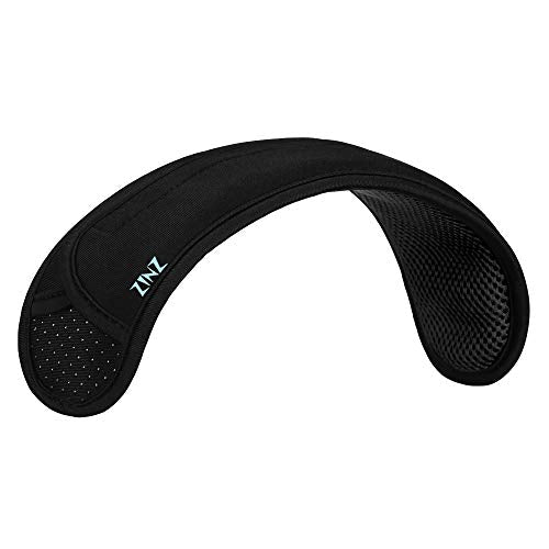 ZINZ Ultra Thick & Breathable Universal Shoulder Pad Cushion for Bag - Long & Comfort - color: Black