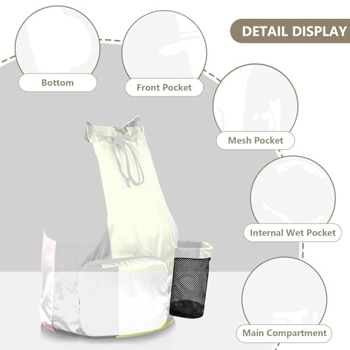 Drawstring Backpack Climbing Gym Bag With Inside Pockets Cinch Bags Waterproof Flag Belgium
