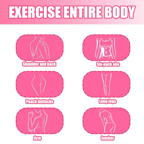 Figure 8 Fitness Resistance Bands with Handles, Yoga Resistance Band Stretch Fitness Band, Chest Expander, for Arm and Shoulder Stretch, Rope 8 Word Elastic for Women and Men（3 Pack）