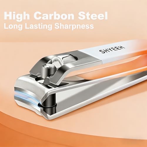 Manicure Set, 10 pcs High-Carbon Steel Nail Clippers Set, Portable Mini Manicure and Pedicure Kit, Travel Grooming Nail Kit with Leather Bag for Men and Women - color: Orange