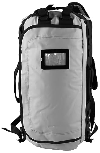 Element Equipment Trailhead Duffel Bag Shoulder Straps Waterproof Light Grey/Blue Medium - color: Light Grey/Blue, size: Medium 51 Liters