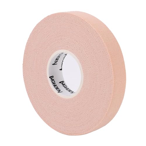 Bighorn Athletics Finger Tape, Female Climber Tin, 0.5"x45ft, 8Rolls, Nude | Climbing tape with retro design tape holder for tension support & bouldering. EZ tear, strong adhesive, residue-free. - color: Nude