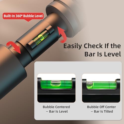 Adjustable Doorway Pull-Up Bar for Home Gym, Multi-Position Chin-Up & Pull-Up Bar for Upper Body Workouts (37"–47" Wide)