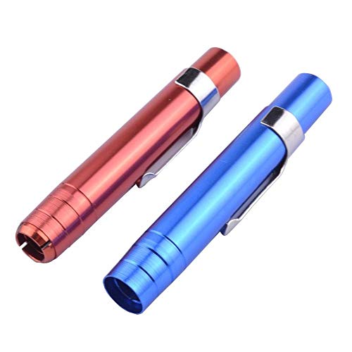 2 x Aluminum Alloy Chalk Holder Teacher's Chalk Clip Clutch (Mixed) - color: Mixed
