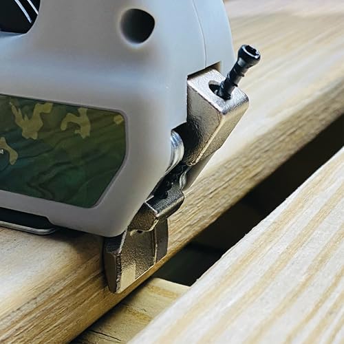 CAMO Marksman PRO-NB Edge Fastening Deck Board Installation Tool | (0345015), Fits 3-1/4 to 5" Narrow Boards, Automatic 3/16" Spacing for Composite, Cedar and Hardwood Deck Boards - style: Marksman Tool