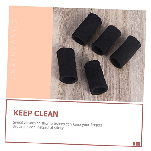 30pcs Nonslip Finger Protective Covers Elastic Finger Sleeves for Sports Volleyball and Exercise Material for Injury Prevention and Comfort
