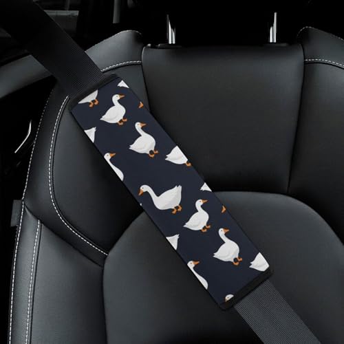 1 Pair Cute Animal Goose Seat Belt Shoulder Pad Soft Padded Seat Belt Cushion for Adult Use, Stroller Pushchair High Chair, Pressure Relief - color: Pattern 666