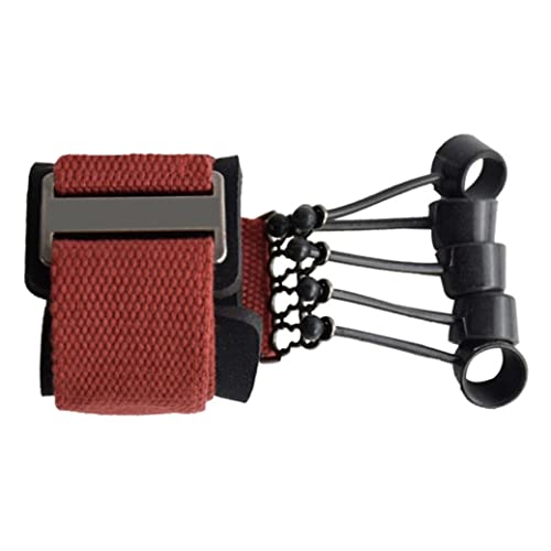 Finger Extensor Exerciser, Trainer Resistance Band Stretcher Strengthener, Finger Stretcher Trainer with Resistance Band for Men Women Grip Strengthener, Extens
