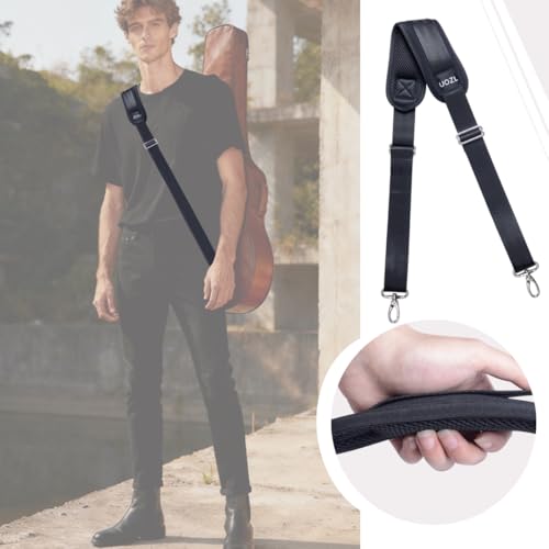Shoulder Straps 79 inch Adjustable with Thick Soft Fixed Shoulder Pad | with Metal Swivel Hooks for Laptop Bag, Messenger Bag, Tool Bag, Camera,Luggage,for Mens and Womens - color: Brown
