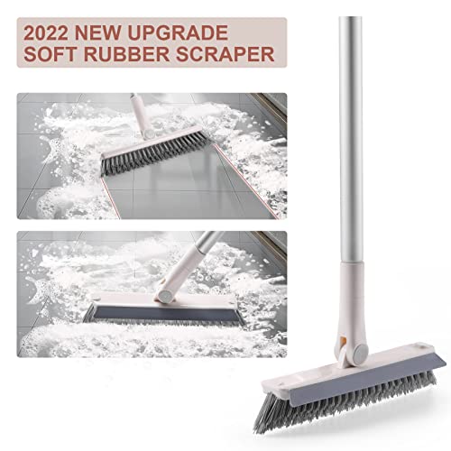 Dusters for Cleaning and Grout Brush with Long Handle Kit