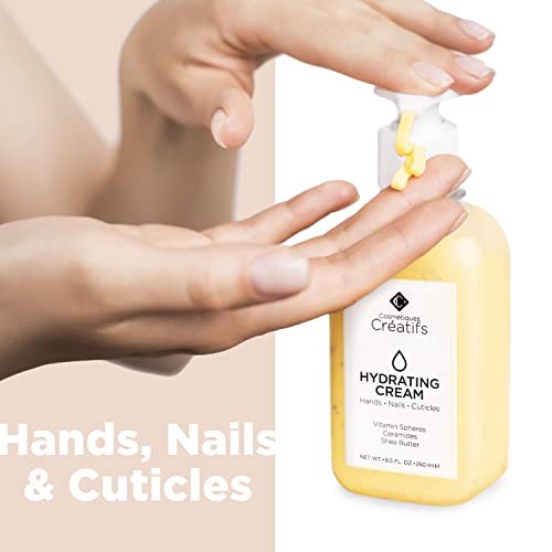 Moisturizing Hand Cream for Dry, Cracked Hands, Nails and Cuticles - 8.5 fl. oz. - Anti-Aging Skin Moisturizer with Vitamin E, Shea Butter, and Ceramides - size: 8.5 Fl Oz (Pack of 1)