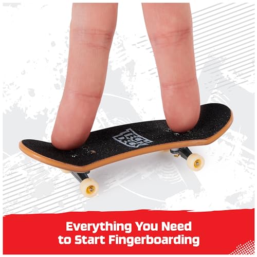 TECH DECK Real Skateboards Ultra DLX Customizable Fingerboards 4-Pack | Customize 4 Boards, Stickers & Grip Tape, Authentic Details, Fidget Skateboard Toy Gifts for Kids & Collectors Ages 6+ - style: 4-pack Boards (v2)